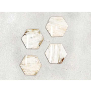 ชุดจานรองแก้วทำมือจากเขาสัตว์ธรรมชาติ ขายดี ของตกแต่งบ้าน Axiom งานฝีมือ เครื่องครัว ของตกแต่งโต๊ะอาหาร โดย Whimsy Art Craft - Product Image 5