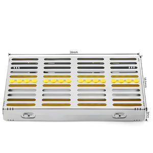 Cajas para Autoclave de Esterilización, Acero Inoxidable de Primera Calidad, Organizador de Instrumentos Quirúrgicos, Dentales y Médicos, con Certificación CE e ISO - Product Image 3