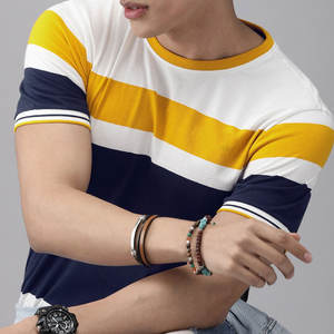 Camiseta de Hombre Personalizable de Nuevo Diseño a Precio Razonable, 100% Algodón, Manga Corta, Secado Rápido, Transpirable, Ecológica, OEM de Alta Calidad - Product Image 4