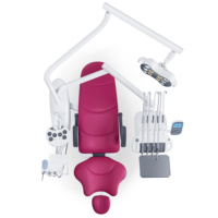 Fauteuil dentaire hydraulique Gladent avec coussin en cuir microfibre