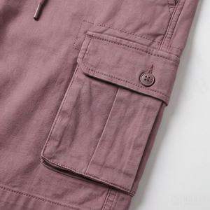 Pantalones Cortos Largos de Verano para Hombre, Casuales, de Poliéster/Algodón, Transpirables, de Secado Rápido, con Estampado Personalizado, Color Personalizado, Corte Holgado, 5 Bolsillos - Product Image 5