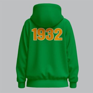 Sweat à capuche pour femme Chi Eta Phi en molleton de coton avec broderie, appliqués, emblèmes et numéros 1932 - Product Image 6