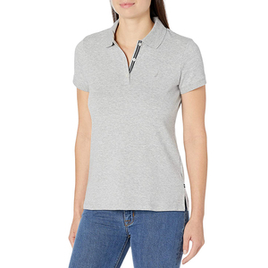 Camisas polo para mujer, de material suave, con costuras impecables, ideales para la rutina de oficina y salidas informales. - Product Image 1