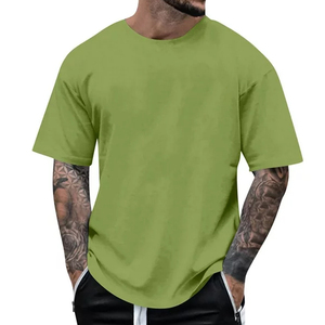 Camiseta Deportiva para Hombre, Manga Corta, Secado Rápido, 100% Algodón, Compresión, para Entrenamiento Atlético - Product Image 3