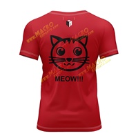 T-shirt de sport personnalisé en tissu tissé, motif crâne mordant haltères, pour haltérophiles, powerlifters, passionnés de fitness, 96% coton, 4% élasthanne, respirant