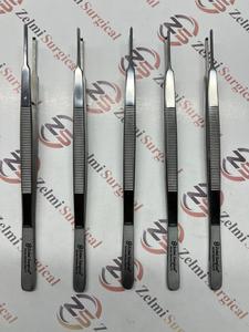 Pinzas Quirúrgicas Gerald de Calidad Premium, 18 cm, Rectas, Dentadas, Reutilizables, de Acero Inoxidable - Product Image 1