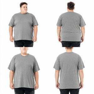T-shirts d'été grande taille pour hommes, 100% coton polyester, t-shirt oversize pour hommes, vêtements de sport pour hommes, t-shirt pour hommes - Product Image 1