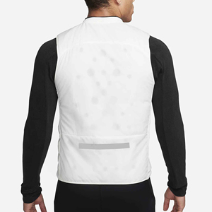 Gilet matelassé imperméable personnalisé pour homme, chaud, respirant, sans manches, pour l'hiver, la randonnée et la course, col montant - Product Image 2