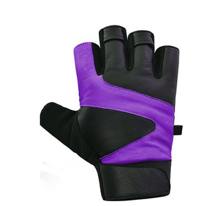 Daizen ถุงมือออกกำลังกายหนัง PU ครึ่งนิ้วพร้อมสายรัดข้อมือปรับได้สำหรับยกน้ำหนักยิม-ใช้ได้ทั้งชายและหญิง - Product Image 2