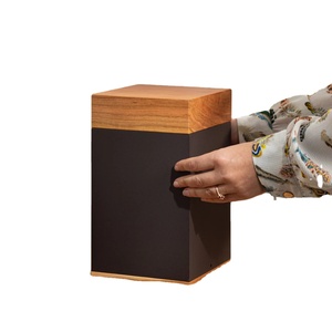 โกศบรรจุอัฐิโลหะคุณภาพสูง ดีไซน์ทันสมัย ผิวด้าน งานแฮนด์เมด ขนาดตามสั่ง วางบนโต๊ะ สำหรับผู้ใหญ่ งานศพ ขายดี - Product Image 1