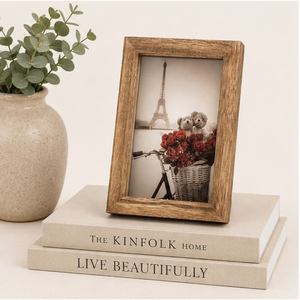 Wholesale Vintage <b>Design</b> Wooden Photo <b>Frame</b> Custom Size Solid Wood Picture <b>Frame</b> Bulk Tabletop and <b>Wall</b> Mounted <b>Frame</b> - Product Image 2