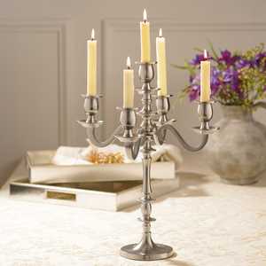 Candelabro de Cinco Brazos, Decoración Duradera para el Hogar, Portavelas - Product Image 3