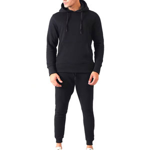 Conjunto Deportivo Informal de Invierno para Hombre, Sudadera con Capucha y Pantalones Deportivos, Ligero, Transpirable, para Uso Diario - Product Image 1