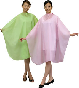 Cape de barbier jetable OEM en polyester, écologique, séchage rapide, légère, avec impression de logo personnalisée, imperméable et durable - Product Image 5