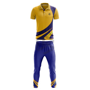 Design de haute qualité avec logo, kit complet de cricket personnalisé par sublimation, design d'équipe de cricket pakistanaise. - Product Image 1
