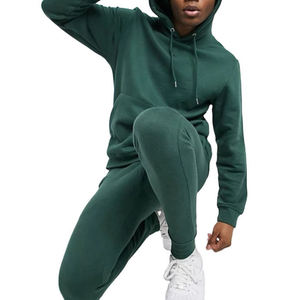 Vêtements de sport à séchage rapide pour hommes, en molleton 100% coton, pour sports actifs, ensemble de survêtement de jogging avec impression personnalisée - Product Image 4