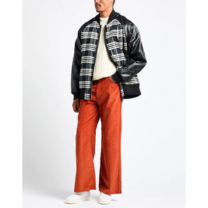 Blouson universitaire en laine Tarten au design personnalisé, col montant, logo brodé sur le devant, haute qualité, style urbain unisexe, 100 % coton - Product Image 3