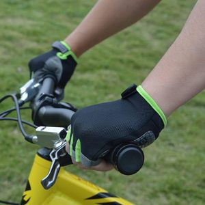 Guantes de Ciclismo para Hombre/Mujer, Guantes de Bicicleta con Almohadilla Antideslizante y Absorbente de Impactos, Medios Dedos - Product Image 5
