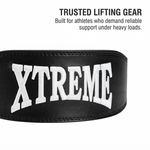 Cinturón de Levantamiento de Pesas de Cuero con Logotipo Personalizado, Hebilla de Doble Punta, Cinturón de Powerlifting para Entrenamiento de Sentadillas y Competencia, Resistente - Product Image 5