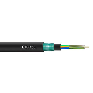 <span class=keywords><strong>Câble</strong></span> optique blindé à double gaine renforcée par FRP GYFTY53, à enroulement direct, 24-144 fibres, monomode G652D - Product Image 4
