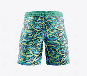High Quality Spandex/Polyester Men's <b>Board</b> Shorts Summer Sports Wear Elastic Waist Quick Dry Eco-Friendly Breathable - Product Image 2