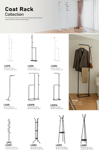 Porte-manteau minimaliste en métal avec support pour chapeaux et parapluies, organisateur d'entrée sur pied, design trépied en acier carbone - Product Image 6