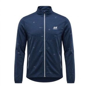 Performance <b>Running</b> <b>Winter</b> <b>Jacket</b> For Men With Comfortable Fit Zip Closure And Breathable Fabric For Active Outdoor Training - Product Image 1