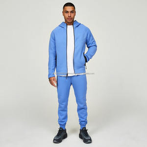 Survêtement Homme Personnalisé 2026 avec Fermeture Éclair – Tenue de Jogging Respirante de Haute Qualité - Product Image 1