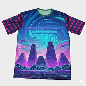 Camisetas Personalizadas para Niños, Ropa Deportiva Informal con Estampado Digital 3D, Cuello Redondo y Manga Corta - Product Image 1