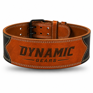 Ceinture de musculation personnalisée Gym Power Lifting en caoutchouc naturel et PVC, respirante, antidérapante, unisexe, pour l'entraînement et la musculation - Product Image 1