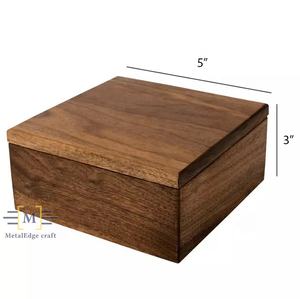 Caja de madera de lujo para el hogar, organizador para regalos y artesanías, artesanías, cajas de madera y personalización de llaves de fruta seca - Product Image 1