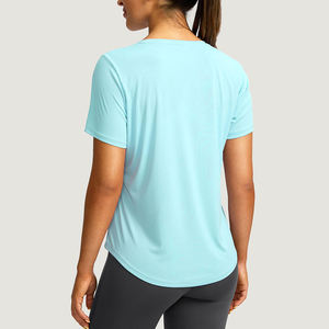 Camiseta de Mujer de Alta Calidad 2026 con Etiqueta Personalizada, Camiseta Extra Grande para Mujer, Material de Algodón Grueso, Servicio OEM Personalizado - Product Image 6