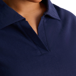 Women's Relaxed Fit Button Down Shirt and Above Knee Shorts Set Custom Clothing Manufacturer Wholesale - Product Image 3
