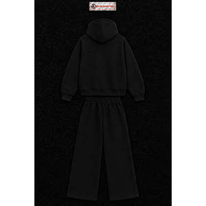 Conjunto Deportivo para Hombre, Sudadera con Capucha y Cremallera Completa, Pantalones Anchos, Logotipo Personalizado, Ropa Deportiva Casual, Venta al Por Mayor, Fabricación OEM - Product Image 6