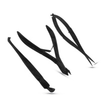 Pousse-cuticules professionnel en acier inoxydable, outils de soin des ongles, ciseaux à ressort personnalisés pour manucure, faits à la main