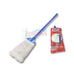 Regular Clip <b>Mop</b> Set Extendable Handle Self-Wringer Cotton Thread <b>Mop</b> Head for Daily Household Office Commercial Floor Cleaning - Product Image 6