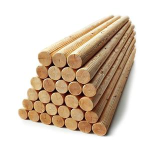 Piquets de jardin en bois dur - Piquets en bois traité pour clôtures, supports d'arbres, bordures de jardin - Product Image 6