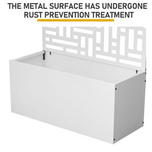 Fioriera da Giardino in Metallo Alta 70 Pollici con Traliccio per Piante Rampicanti e Ortaggi, Vasi e Fioriere - Product Image 5