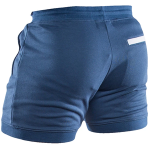 กางเกงขาสั้นออกกำลังกายผู้ชายฤดูร้อนปี 2026 ราคาถูก แห้งเร็ว สำหรับฟิตเนสและออกกำลังกาย ขายส่ง ผ้าฝ้ายผสมโพลีเอสเตอร์ - Product Image 3