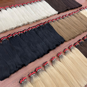 Nouvel Arrivage Extensions de Cheveux Humains Vietnamiens 100% Naturels Lisses en Vrac Brillants Sans Nœuds Sans Perte Prêts à Expédier - Product Image 6