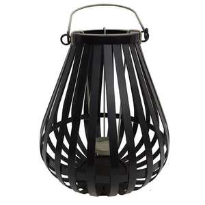 Linterna de tamaño mini con acabado dorado antiguo para iluminación decorativa de pisos y mesas en el hogar y villas, linterna de metal. - Product Image 4