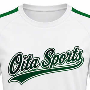 Maillot de cheerleading blanc et vert à manches courtes – Tenue de sport athlétique pour l'entraînement et la compétition - Product Image 6