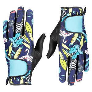 Men's Golf <b>Gloves</b> Goatskin Leather Breathable Non-Slip Pull on Closure Embossed Hands Sports - Product Image 5