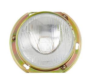 Conjunto de Faro Delantero Universal para Triciclo, Lámpara Redonda para TVS King Piaggio Ape, Sistema de Iluminación para Triciclos Motorizados - Product Image 2
