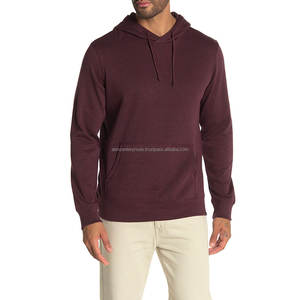 Personnalisé 2024 hommes hiver mode pull à capuche surdimensionné et long avec épais coton polaire imprimé motif - Product Image 5