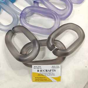 Colorful Transparent Eco-Friendly Resin Chain Links Wall <b>Hanging</b> Decor DIY Projects <b>Room</b> <b>Divider</b> Angel Style Resin Crafts - Product Image 6