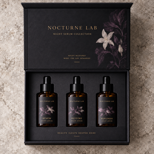 Collection de sérums de nuit NOCTURNE personnalisés, emballage en forme de livre magnétique - Product Image 2