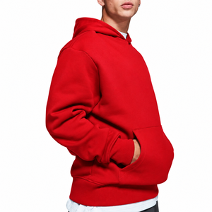 Custom <b>Red</b> <b>Hoodie</b> Mens Pullover Sweatshirt Custom Logo Streetwear Oversized <b>Hoodie</b> Manufacturer Mens <b>Red</b> Custom Logo <b>Hoodie</b> - Product Image 1