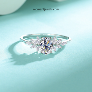 Bague en argent S925 avec design de feuille unique, bague géométrique en forme de feuille à la mode pour femmes, 1 pièce - Product Image 4