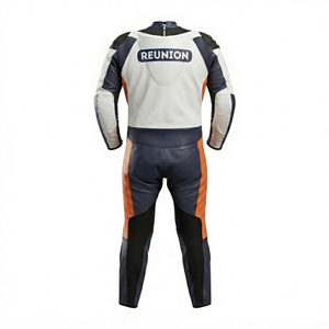 Traje de Motociclismo Personalizado para Hombre, de Cuero Vacuno/Canguro, Mono de Carreras, con Protección OEM CE - Product Image 2